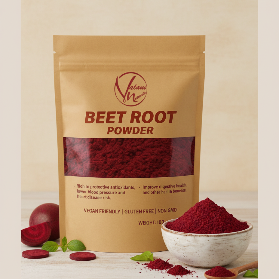Natural Beetroot Powder 100g | Pure And Organic Drink Mix Superfood - Image 3
