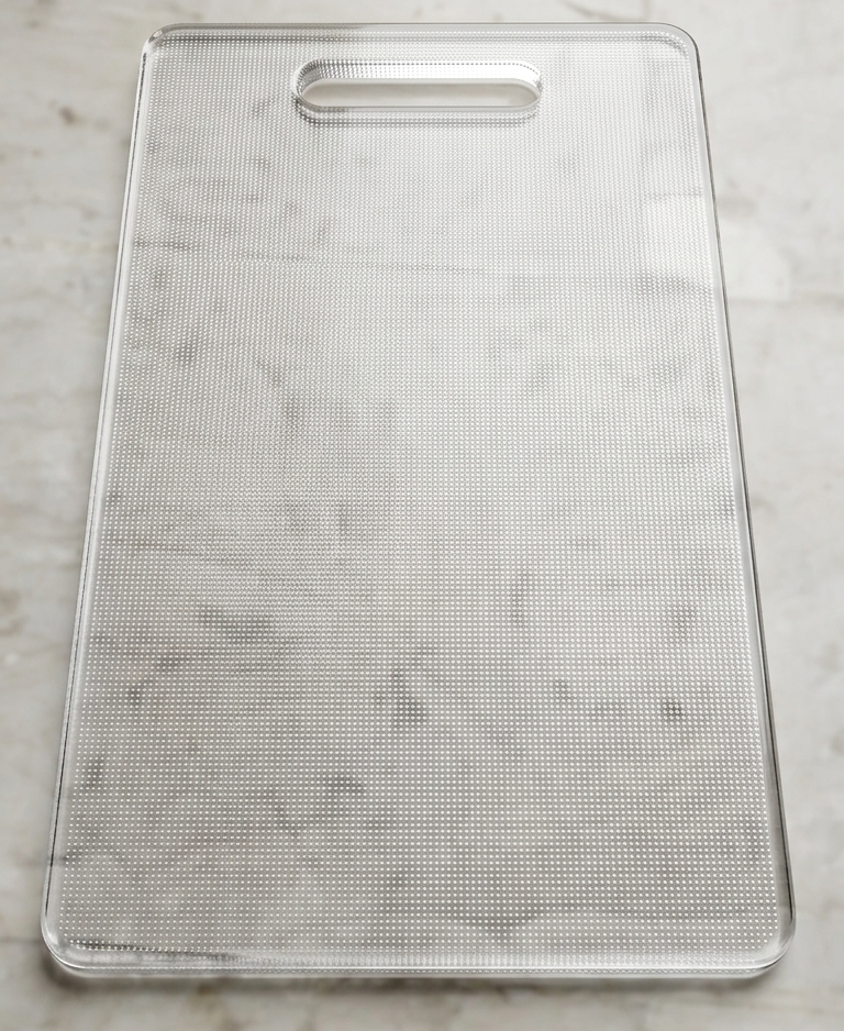 Premium Acrylic Cutting Board Durable Transparent Kitchen Chopping Board for Vegetables, Fruits & Meat