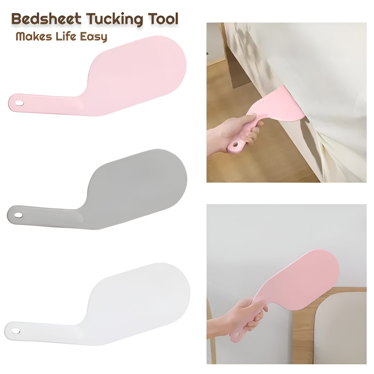 Bed Sheet Tucker Tool Tucking Paddle for Bed | Bedsheet Change Making Easier - Image 4