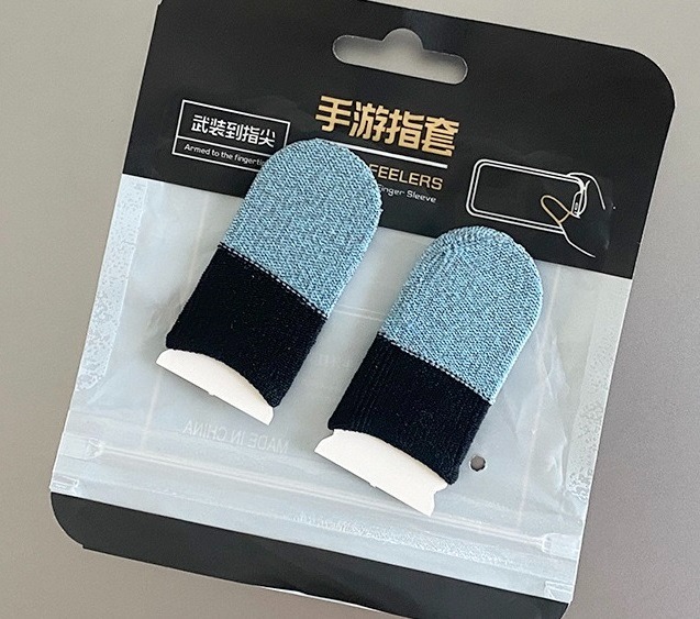 Pair of Gaming Finger Sleeves Sweat Proof Breathable Thumb Sleeves For Mobile Gaming Durable Quality Comfortable Fit - Image 3