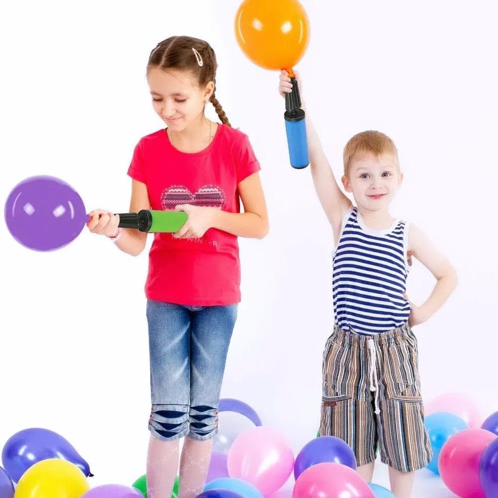 1Pc Air Inflator Portable Hand Held Birthday Party Balloon Pump (Random Colour) - Image 4