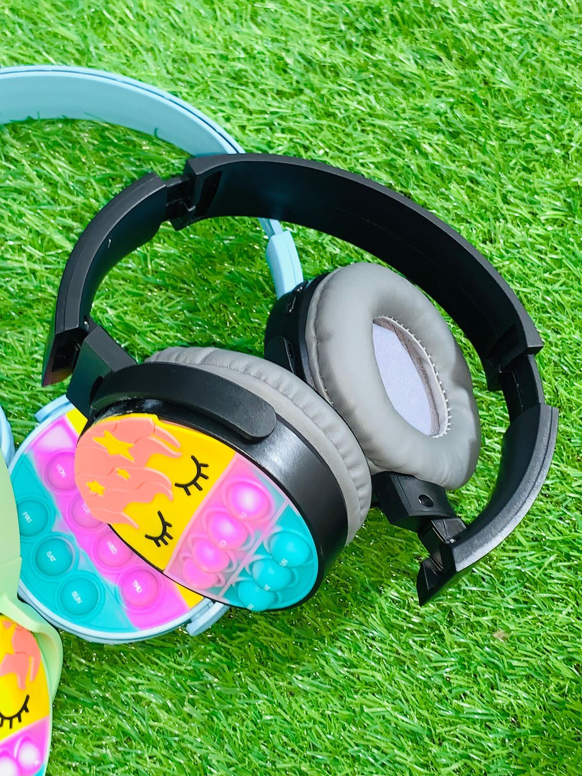Cute Pop It Wireless Bluetooth Headphones - Image 4