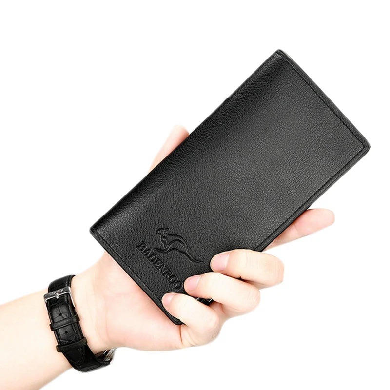 Kangro Brand Vintage PU Leather Long Wallet and Fold Leather Wallet for Men - Image 3