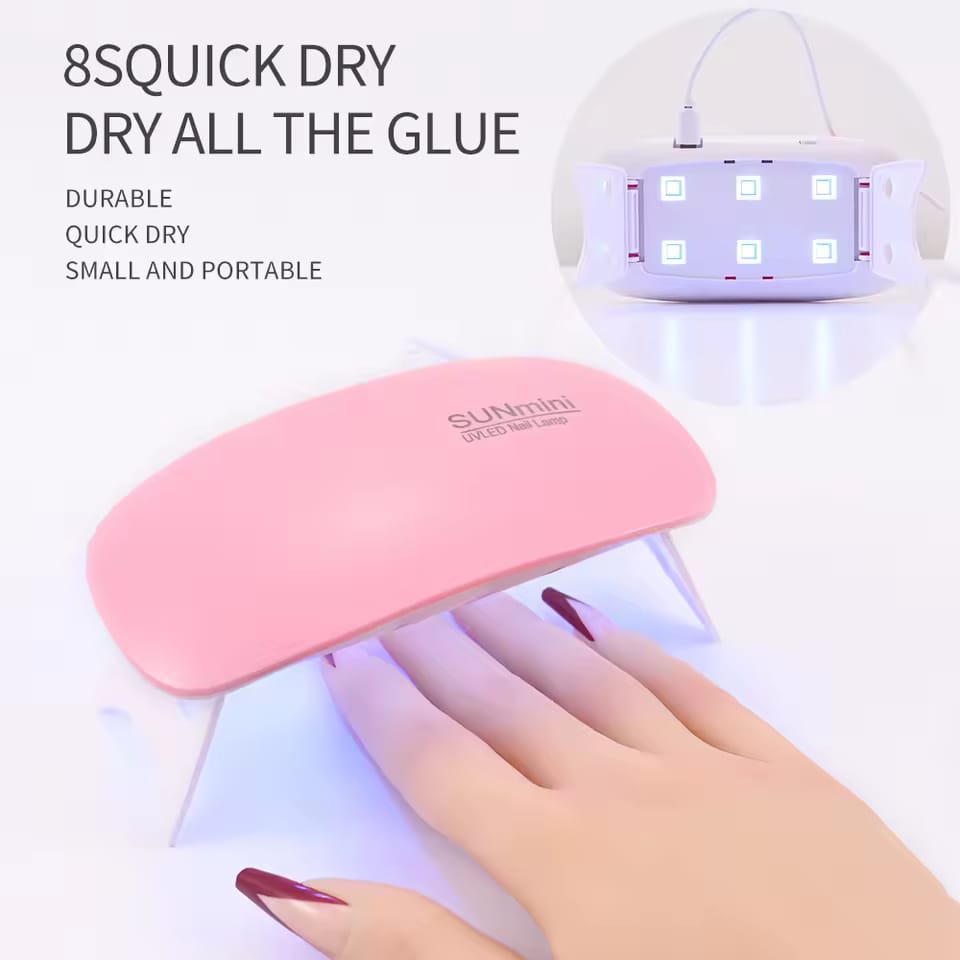 Mini Uv Led Nail Lamp Portable Gel Curing Lamp Pocket Size Compact Mini Nail Dryer For Quick And Efficient Nail Care - Image 3