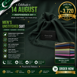 Men's Green Wash N Wear Suit | Soft & Lightweight Fabri