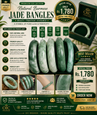 Premium Quality Green Jade Bracelet for Women | Elegant Natural Stone Jewelry