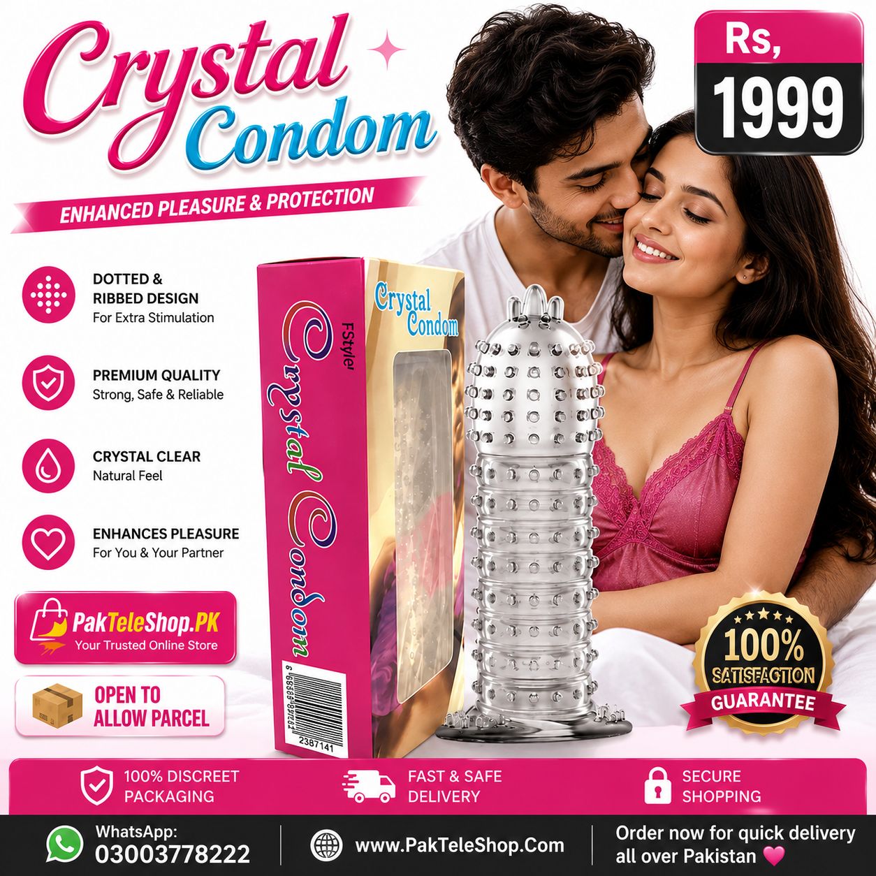 Crystal Condom In Pakistan & Reliable Protection