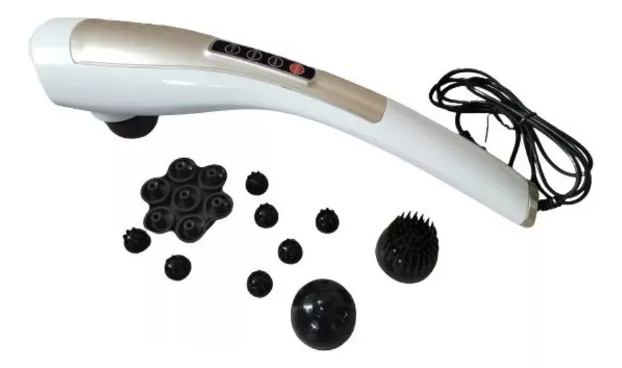 2018c Infrared Light Massager Rod Non-Rechargeable Handheld Massager for Targeted Pain Relief and Relaxation ( Grey Color ) - Image 2