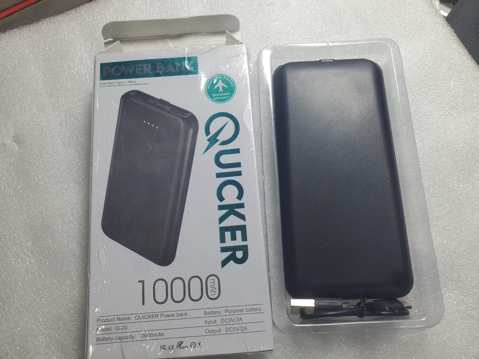Quickar Power bank 10,000 mah - Image 2