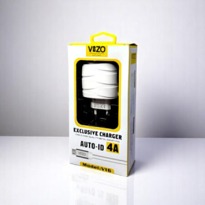V16-Micro USB  4A Smart Fast Charger (3 USB Ports + Built-in Cable)