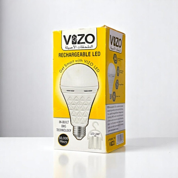AC/DC LED Emergency Bulb 15W (Auto-Charging + Dual Mode) | Best Quality Light Bulb - Image 3
