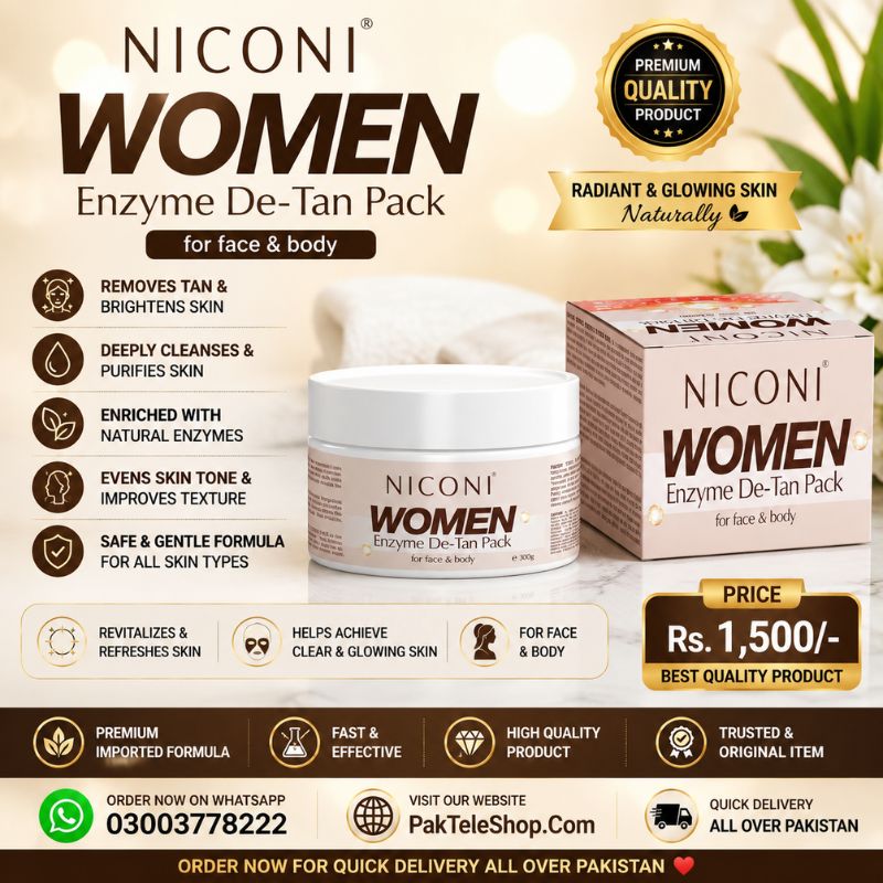 Niconi Women Enzyme De-Tan Pack