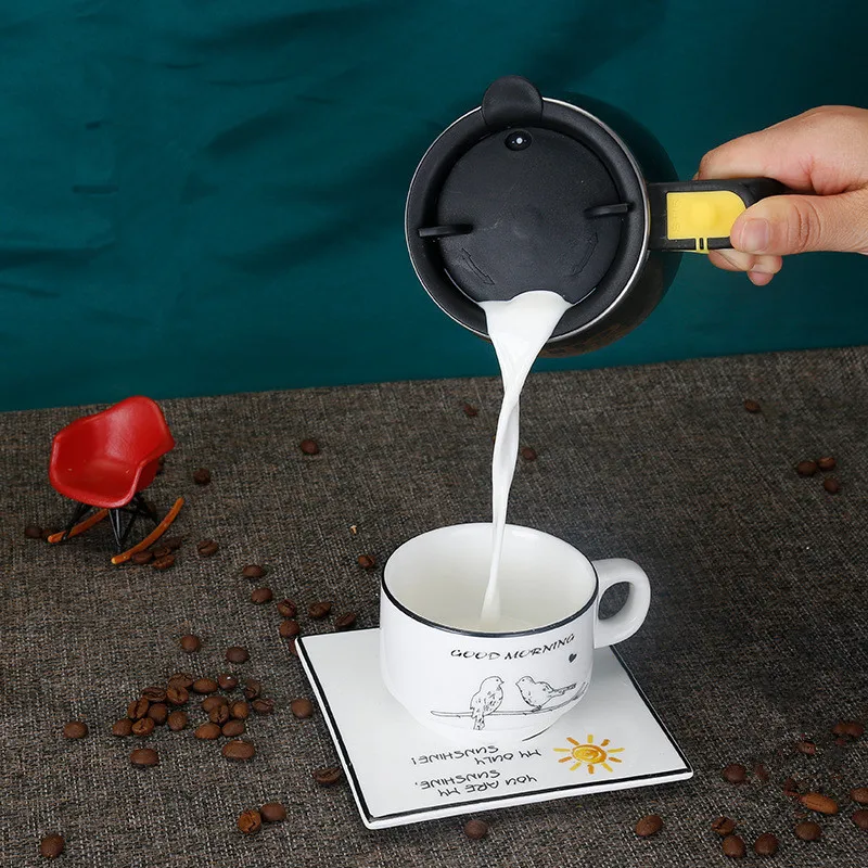 Auto Magnetic Mug 400ml Coffee Milk Mix Cups 304 Stainless Steel ( Battery Operated ) (random Color) - Image 2