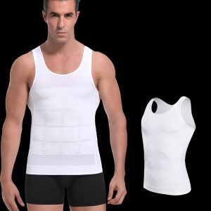 Slim N Fit Body Shaper Vest Shirt  Tank Top Sleeveless Shape wear For Men