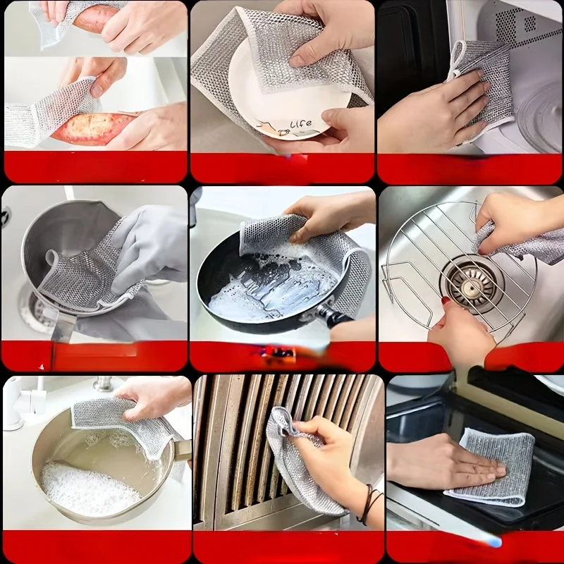 Combo Pack 2 In 1 Dumpling Maker + Dishwashing Rug - Image 2