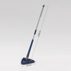 New Extended Triangle Mop 360 Twist Squeeze Wringing X-type Window Glass Toilet Bathrrom Floor Household Cleaning Ceiling Dusting  Each
