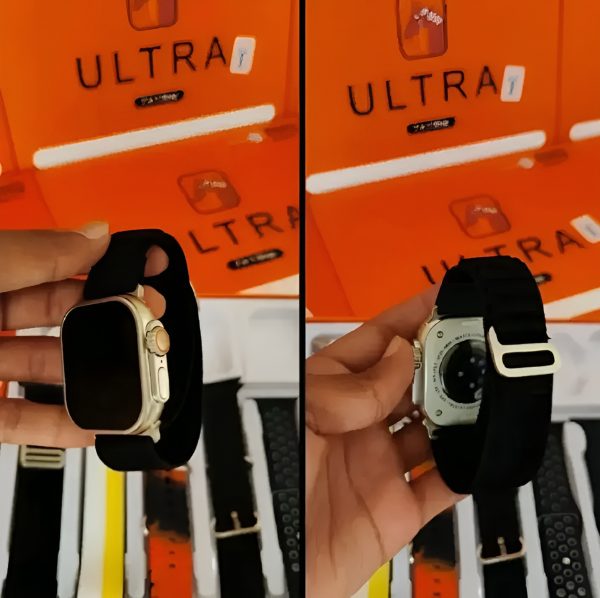 7-in-1 Ultra Smart Watch Advanced Multi-Feature Fitness Tracker with Heart Rate Monitor, Sleep Tracking, Bluetooth Calling, Sports Modes & More Random Color Straps - Image 5