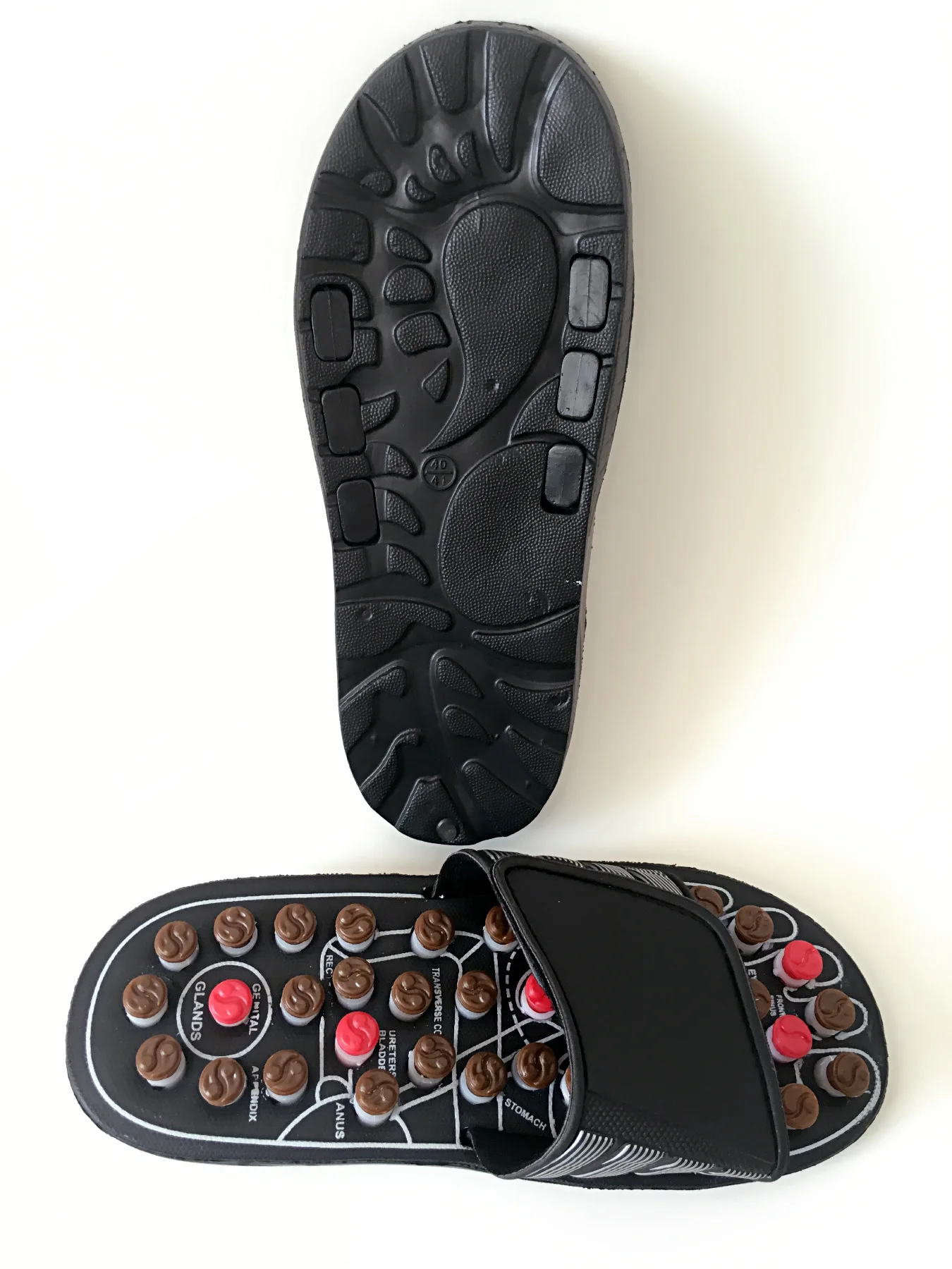 Sugar patients Acupressure Slippers Foot Therapy Massage Slippers Acupuncture Points Non-Slip Reflexology Sandals - Image 3