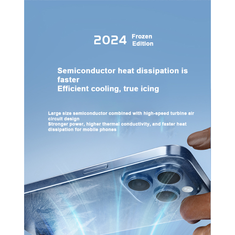 SL-25 15W High Power Mobile Phone Original Cooler Radiator With Magnetic/Clip, Fast Ice Cooling, And RGB Led Light - Image 5