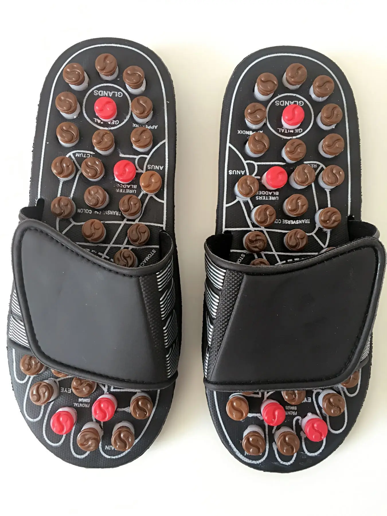 Sugar patients Acupressure Slippers Foot Therapy Massage Slippers Acupuncture Points Non-Slip Reflexology Sandals - Image 5