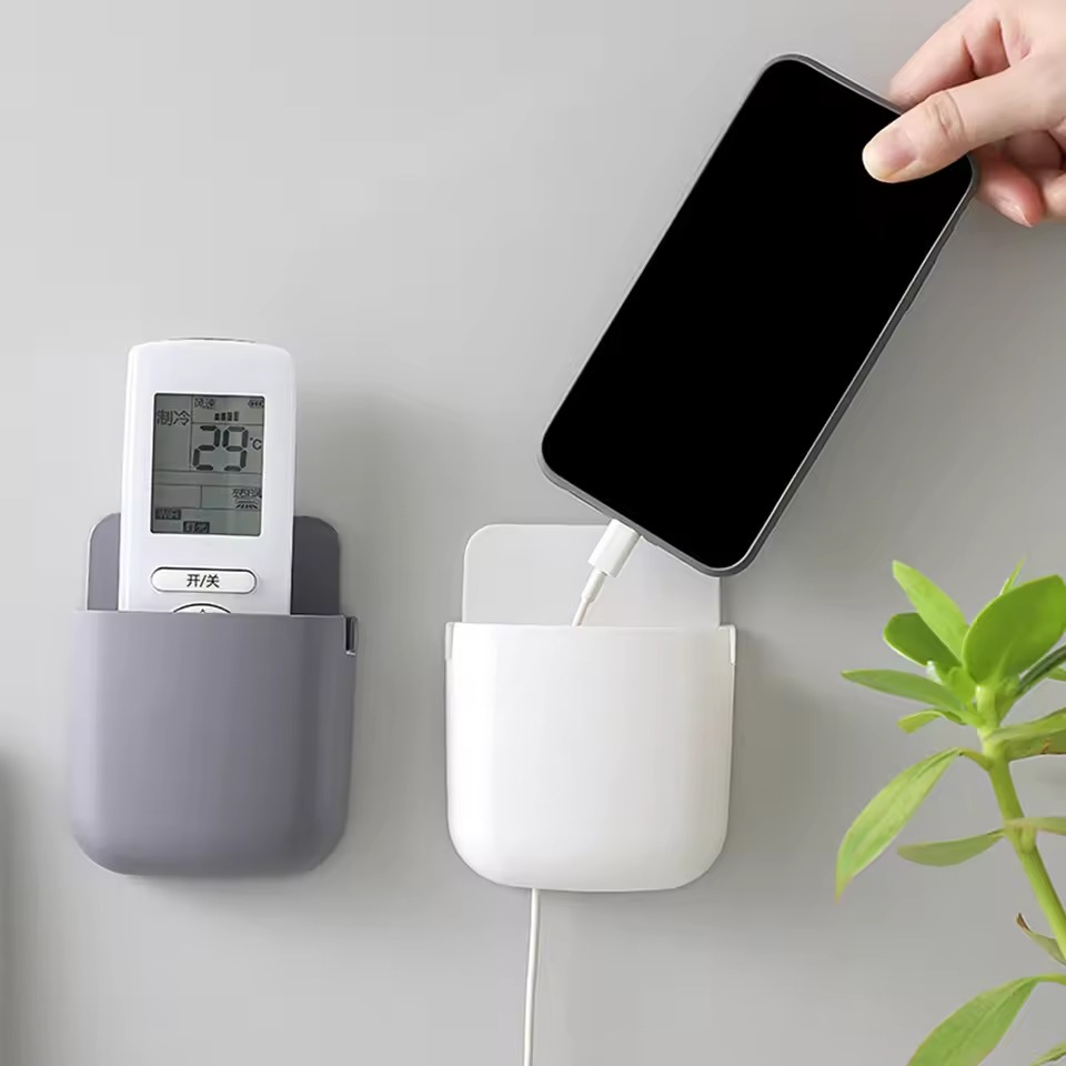 1 Pcs U Shape Wall Mounted Mobile And Remote Holder - Image 2
