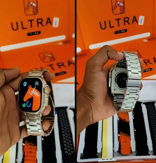 7-in-1 Ultra Smart Watch Advanced Multi-Feature Fitness Tracker with Heart Rate Monitor, Sleep Tracking, Bluetooth Calling, Sports Modes & More Random Color Straps - Image 3