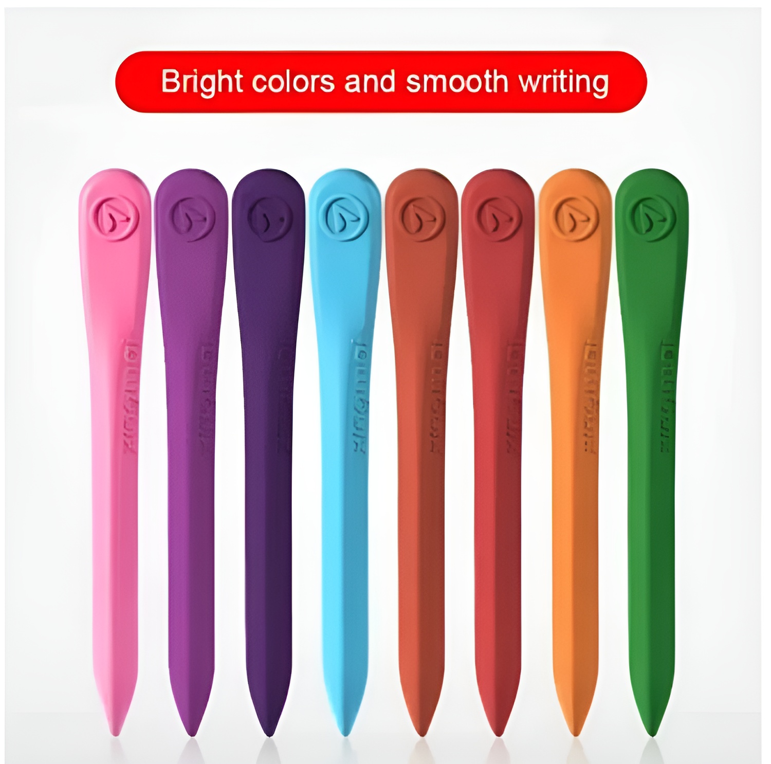Children Pack of 12 Plastic Crayons, 12 Vibrant Crayons Colors, Caryon Pencils - Image 3