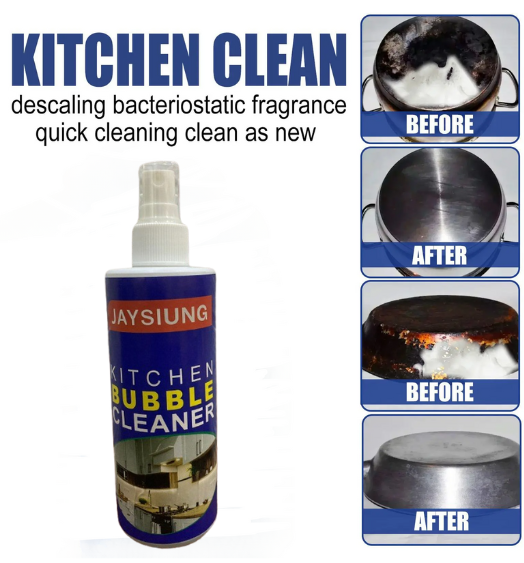 Kitchen Bubble Grease Cleaner 250ML - Image 3