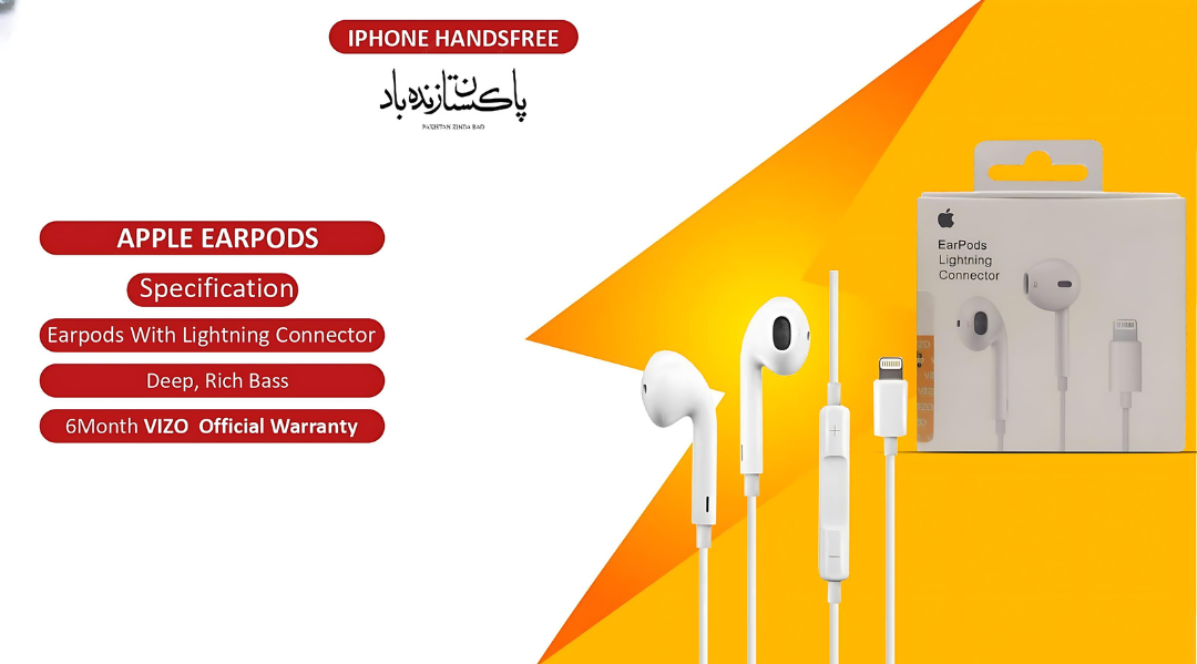 Apple Ear-Pods Lightning Connector | Ear Phone for Iphone - Image 3