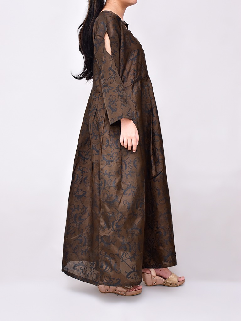2 Pcs Women Katan Silk Mexi - Image 2