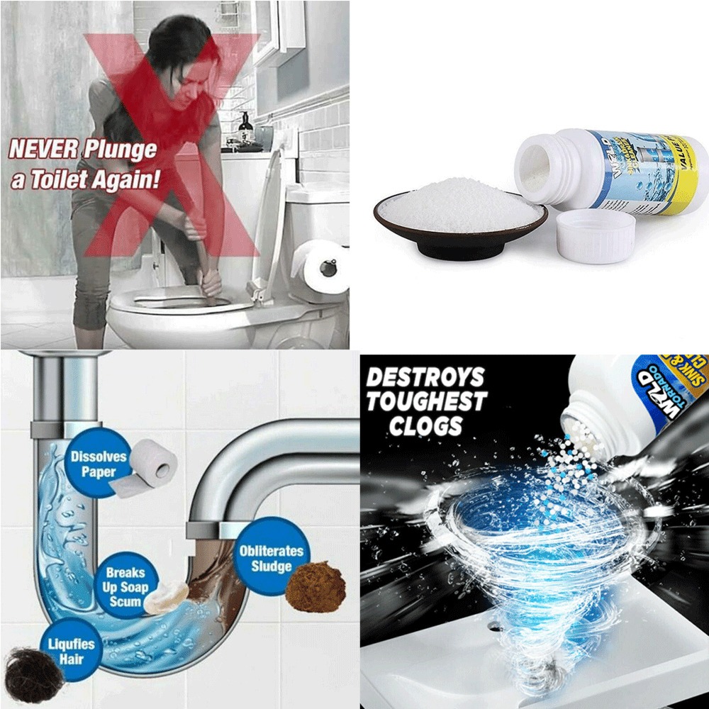 Pipe Dredge Deodorant - Quick Wash Sink and Drain Cleaner (100g) - Image 3