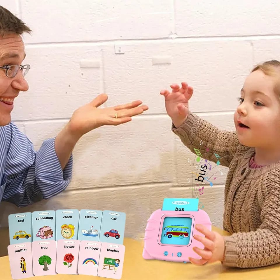 Audible Flash cards Baby Reading Machine for kids early learning English - Image 4