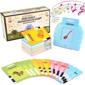Audible Flash cards Baby Reading Machine for kids early learning English