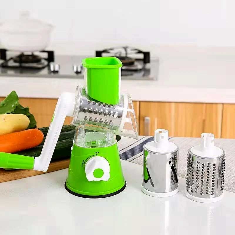 TableTop Drum Grater | Manual Vegetable Cutter Slicer & Grater - Image 4