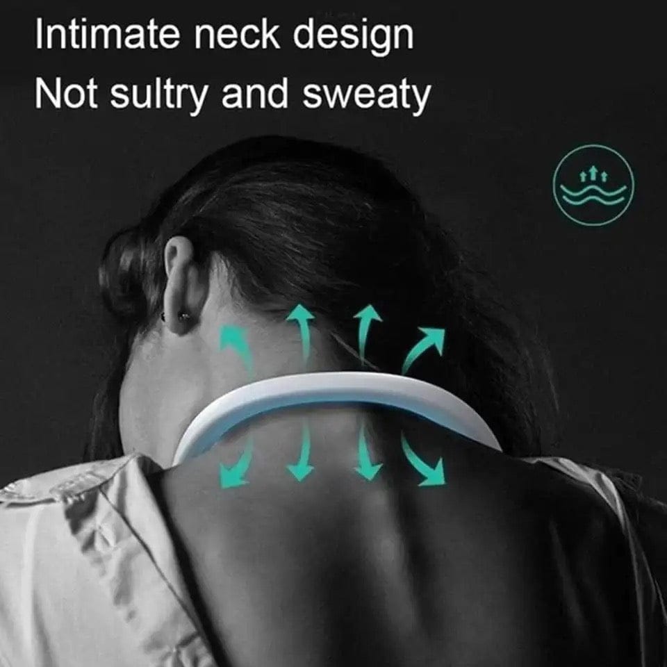 Portable Neck fan air Cooler & Purifier... Adjustable 3 speed and Rechargeable (random color ) - Image 5