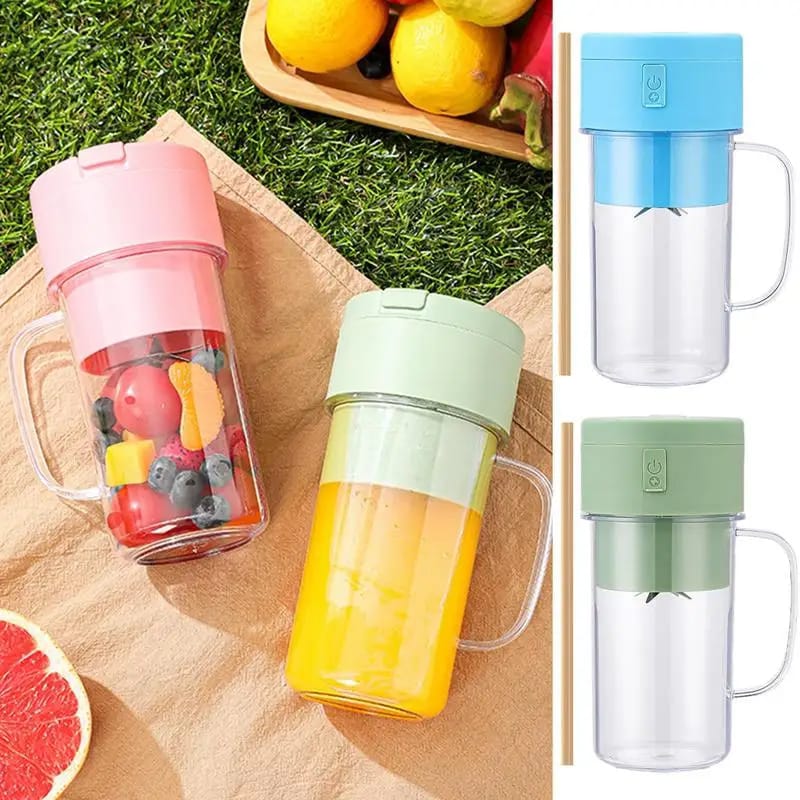 Mason Portable Mini juicer Blender With Straw Cup | Juicer Portable Outdoor Juicing Cup - Image 5
