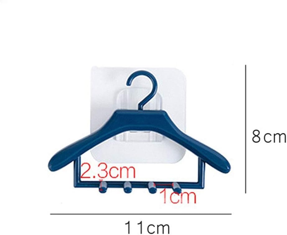 1pcs Toothbrush Holders Wall Mounted Hangers Style Toothbrush Holder Tooth Brush Razor Organizers Holder Bathroom Accessories(random color ) - Image 4