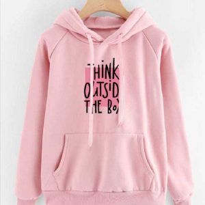 Classy Stylish Printed Kangaroo Hoodie for Women & Girls | Export Quality Winter Pullover Hoodie with Drawstring & Pocket