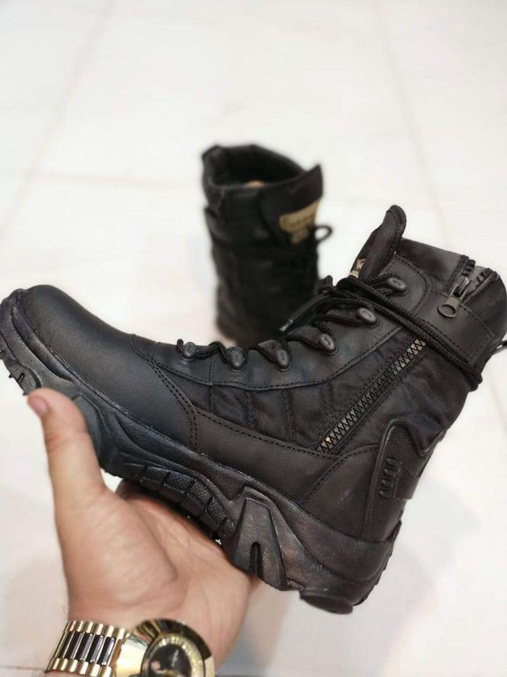 Men's Comfortable Boots, Black Delta - Image 2