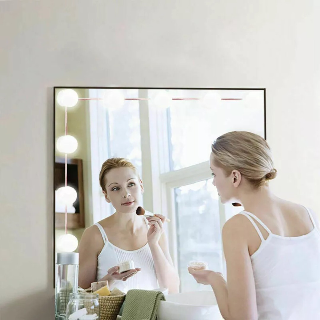 Vanity Mirror Lights Usb Vanity Lights Makeup Lighting 10 Dimmable Light Bulbs
