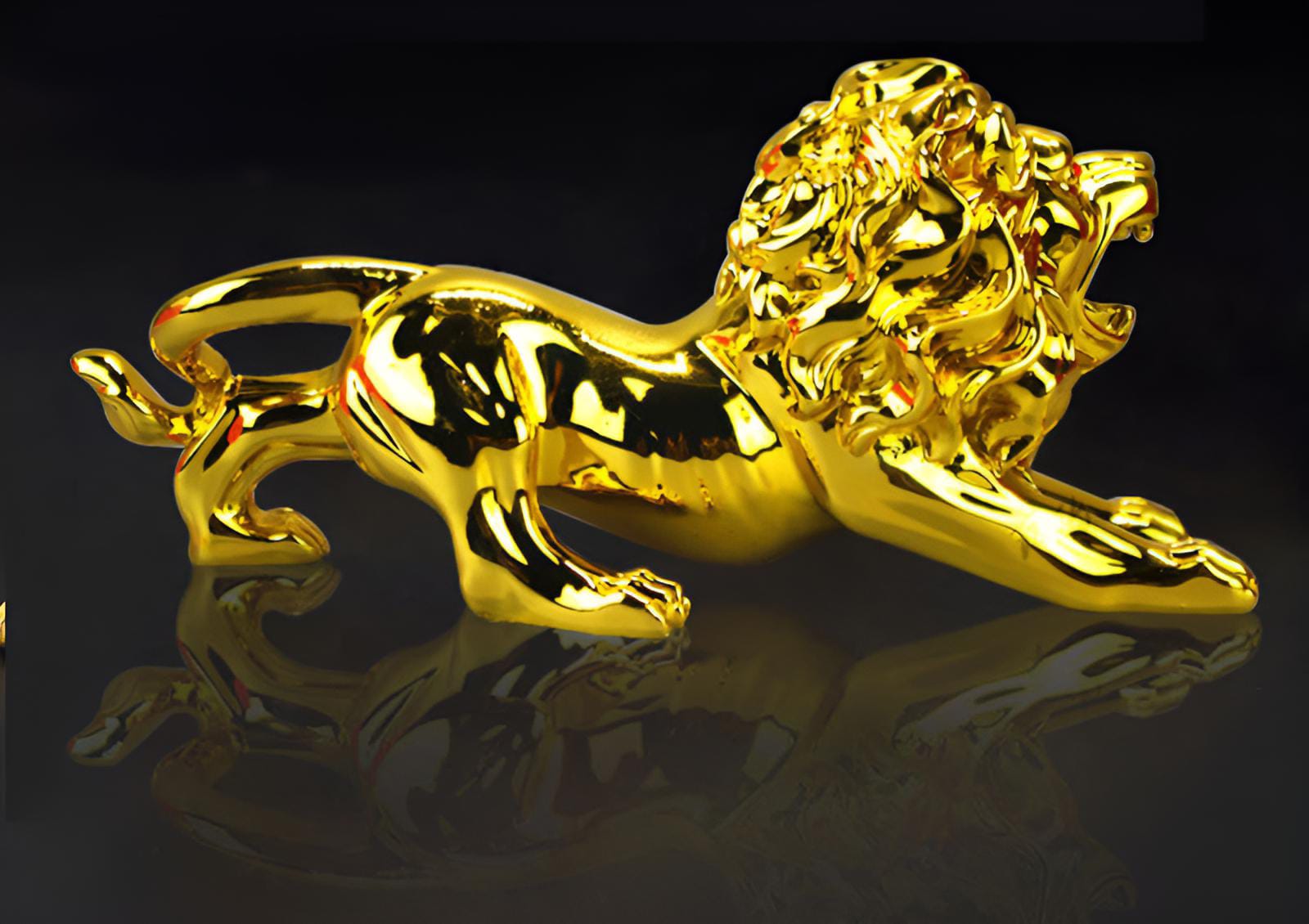 Get Golden Lion Car Dashboard Decoration | Home Decor Accessories - Image 5