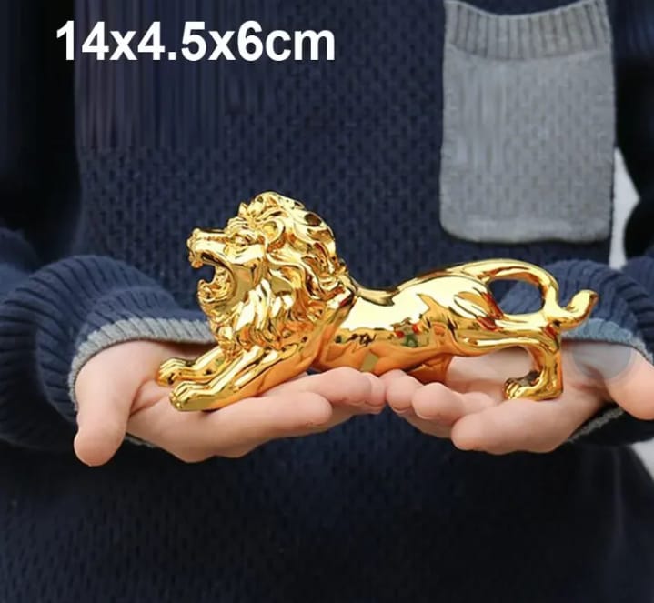 Get Golden Lion Car Dashboard Decoration | Home Decor Accessories - Image 2