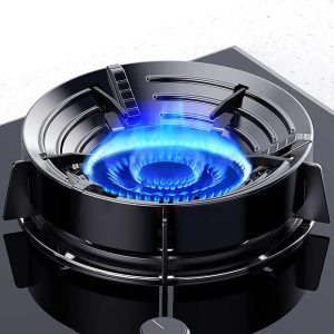 Gas stove Burner Stand Non slip bracket 3D windproof hood Gas cooker universal accessories Anti skid gas burner parts Cast iron cook top parts(1 PCs )