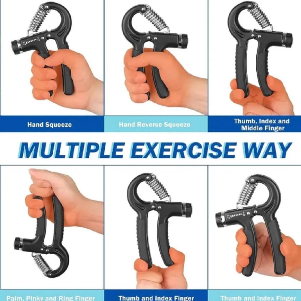 Hand Grip Strengthener Adjustable Resistance Wrist Strengthener Forearm Gripper Hand Workout Squeezer Grip Strength Trainer - Random Color - Image 2