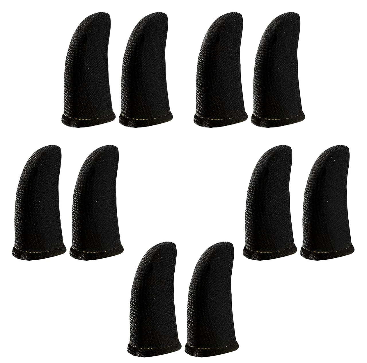 Premium Gaming Finger Sleeves Bundle - Breathable, Anti-Sweat, Touch Screen-Friendly Thumb Gloves for PUBG & Mobile Gaming - Image 2