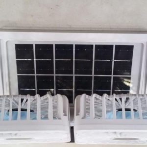Double Head Solar Portable Desktop Air Conditioning Fan