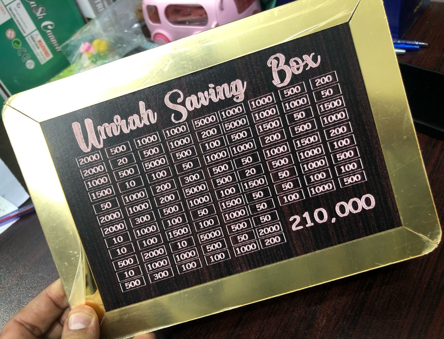 Umrah Saving Box - Box For Umrah Saving - Image 3