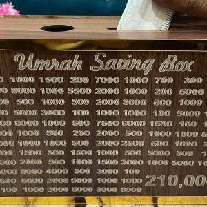 Umrah Saving Box - Box For Umrah Saving