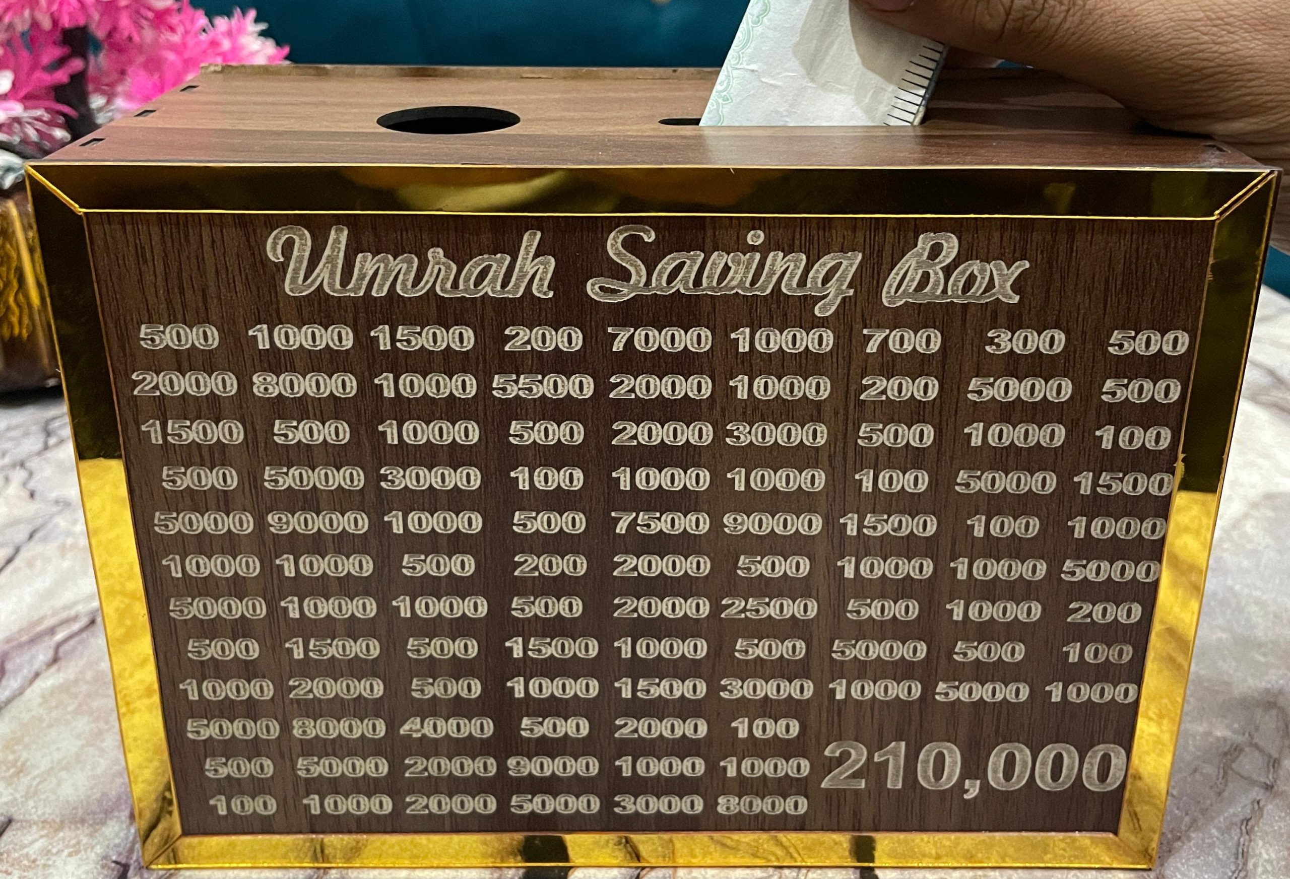 Umrah Saving Box - Box For Umrah Saving