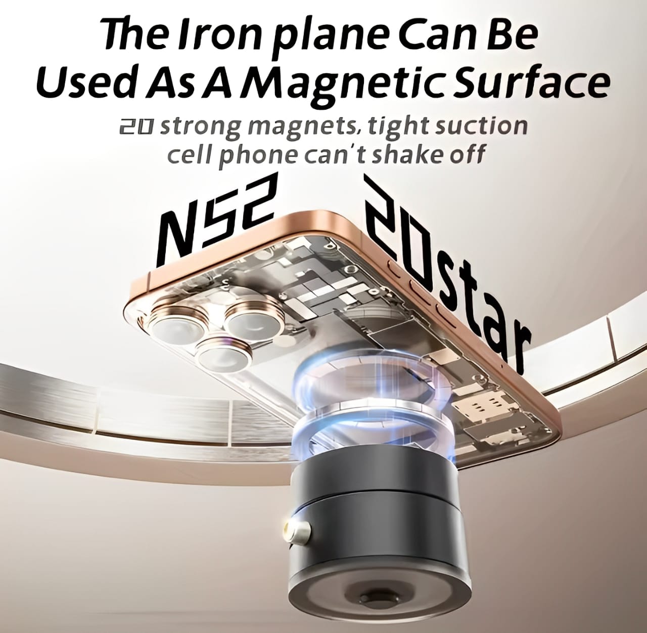 Universal Vacuum Magnetic Suction Cup Stand - Image 3